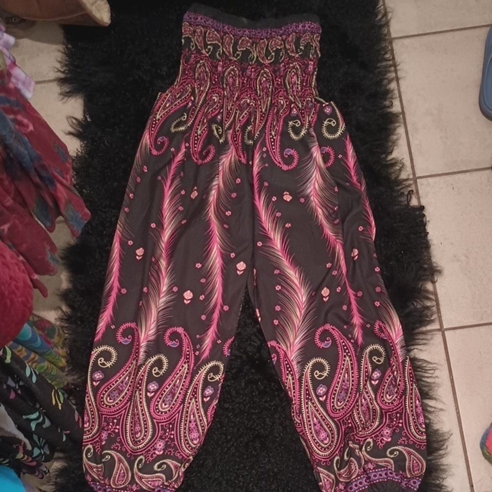 Stylish Paisley Print Harem Pants